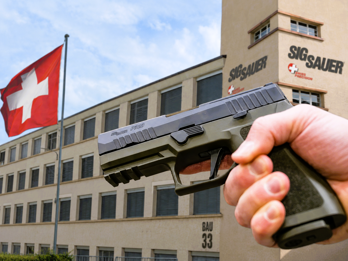 SIG Sauer P320 als neue Dienstpistole der Schweizer Armee nach Entscheid der armasuisse